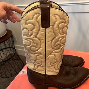 Genuine Leather Cowboy Boots